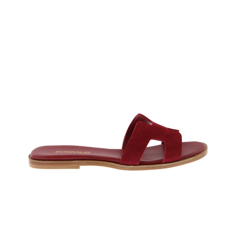 Donna Lei slippers rood 1