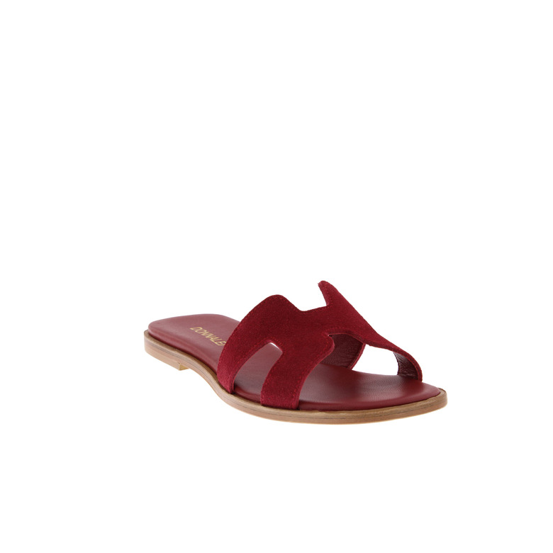 Donna Lei slippers rood 2