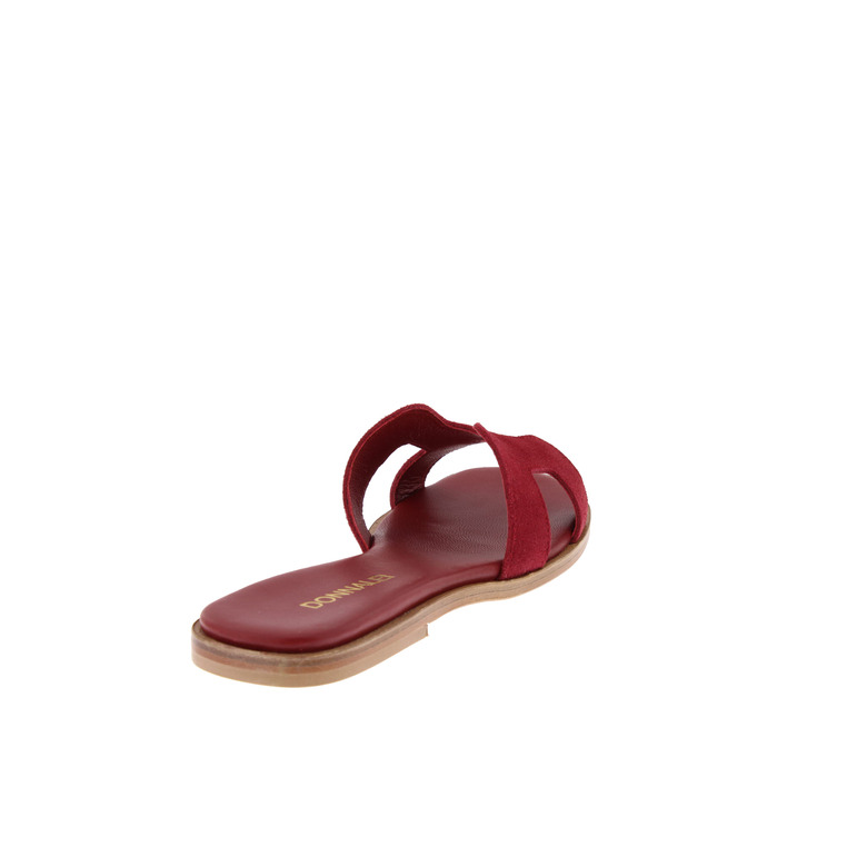 Donna Lei slippers rood 4