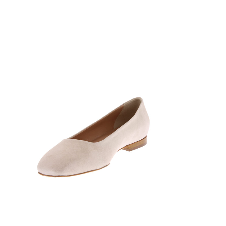 Manovie Toscane ballerina's ecru 3