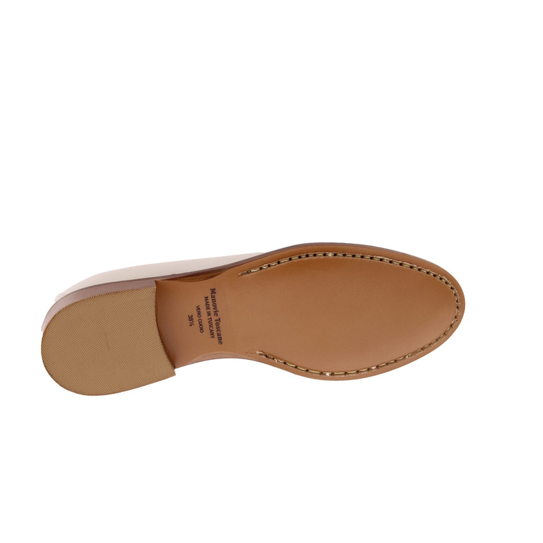 Manovie Toscane mocassins & loafers ecru 5