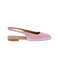 Manovie Toscane slingbacks roze 1