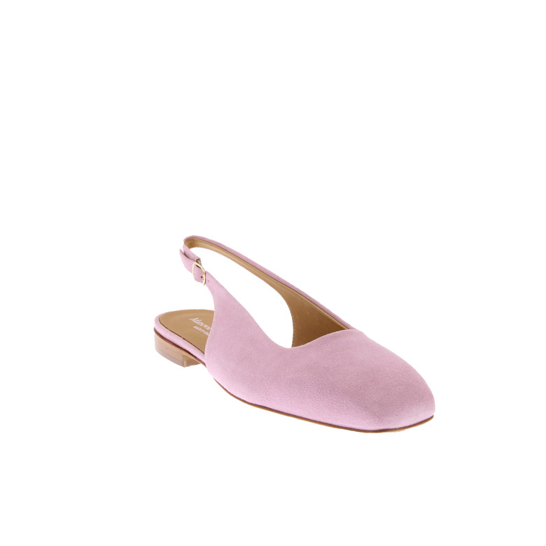 Manovie Toscane slingbacks roze 2