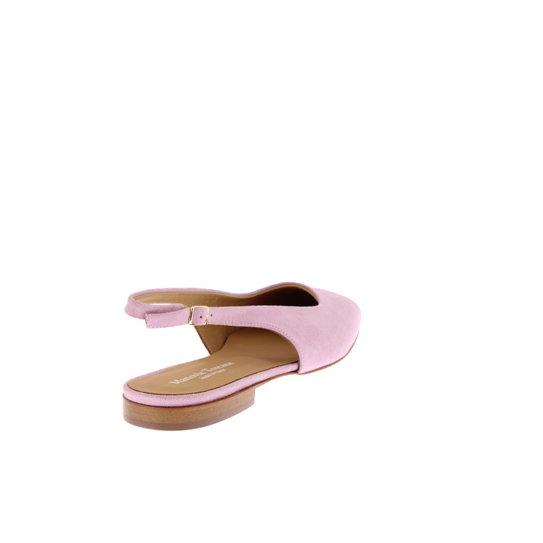 Manovie Toscane slingbacks roze 4