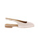 Manovie Toscane slingbacks ecru 1