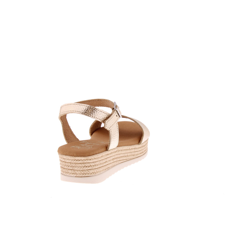 Oh My Sandals sandalen goud 4