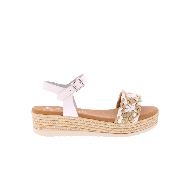 Oh My Sandals sandalen wit 1