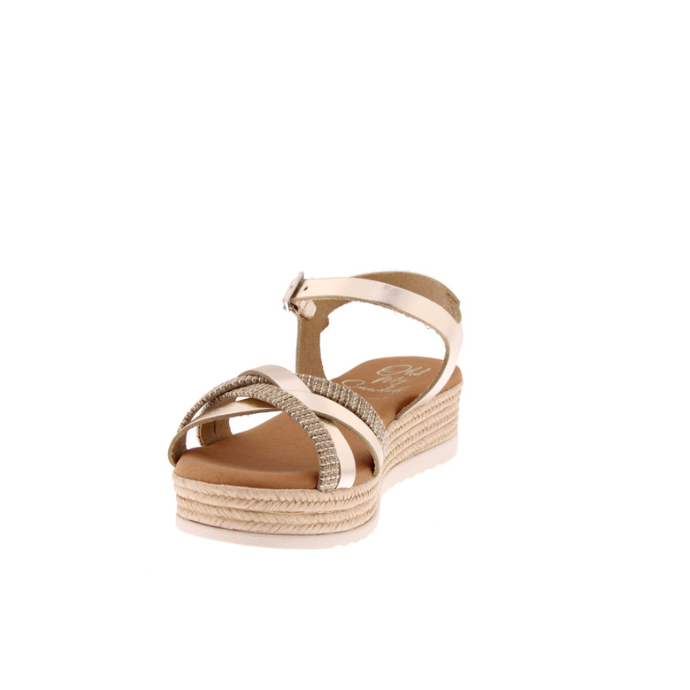 Oh My Sandals sandalen goud 3