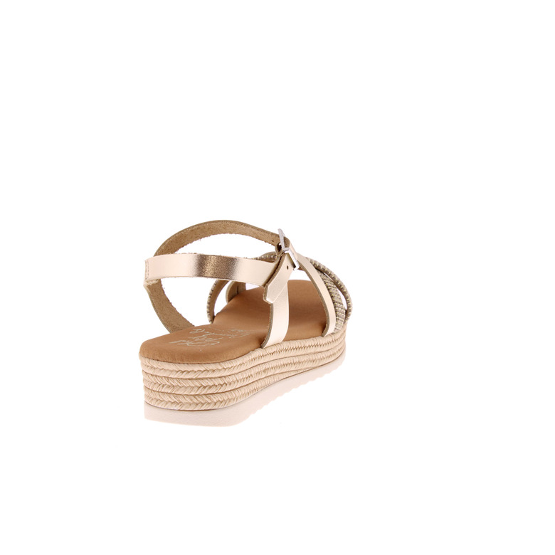 Oh My Sandals sandalen goud 4