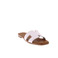 Oh My Sandals thong slippers white 2