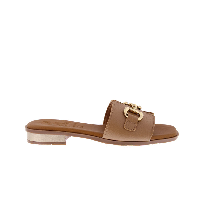 Oh My Sandals slippers camel 1
