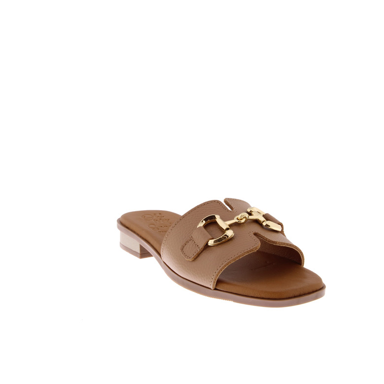 Oh My Sandals slippers camel 2