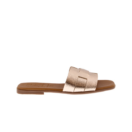 Oh My Sandals thong slippers bronze