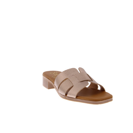 Oh My Sandals thong slippers bronze