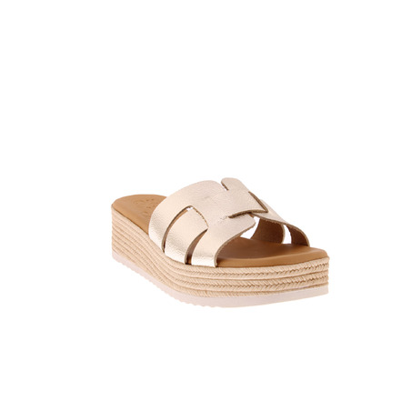 Oh My Sandals thong slippers gold