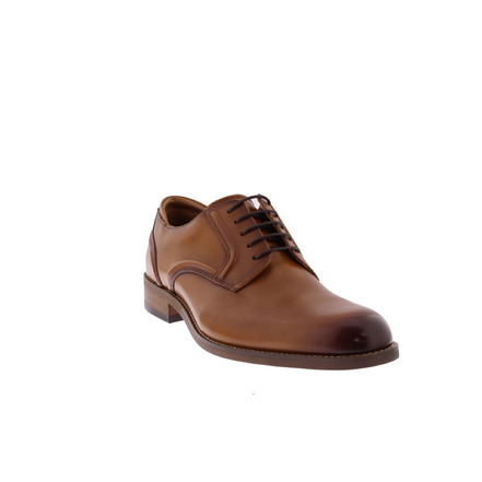 Clarks veterschoenen cognac