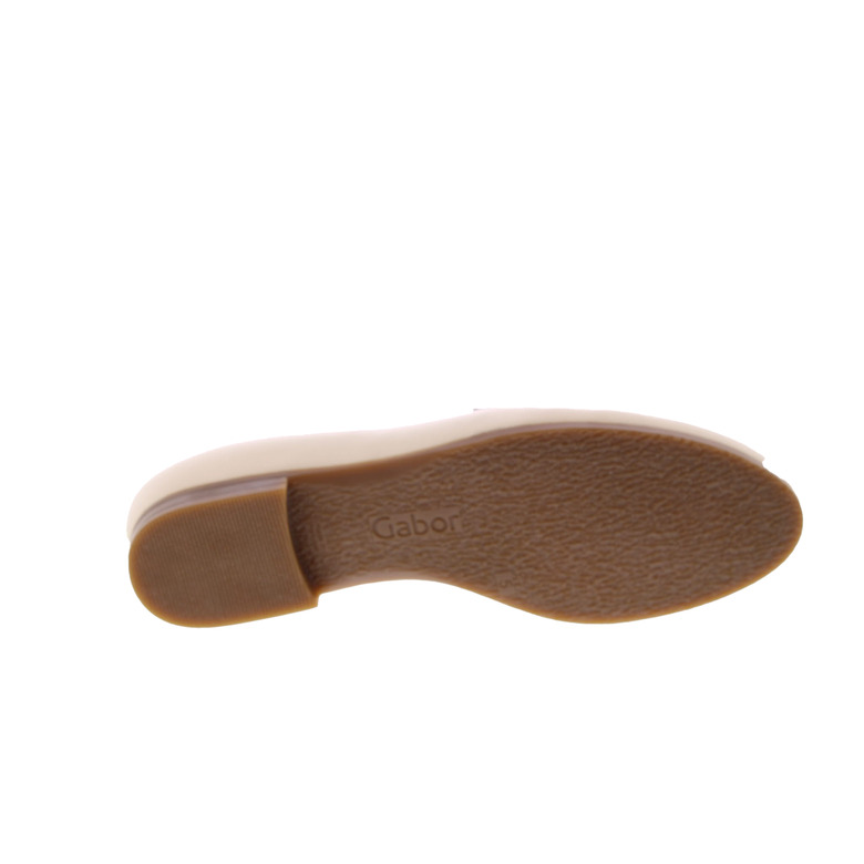 Gabor mocassins & loafers ecru 5