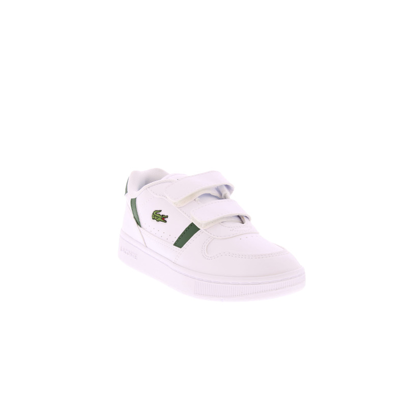 Lacoste klettverschluss-schuhe weiss 2