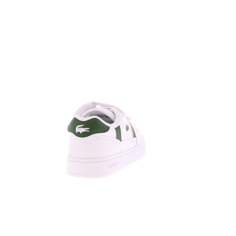 Lacoste klettverschluss-schuhe weiss 4