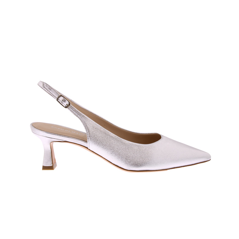 Enzo Di Martino slingbacks zilver 1