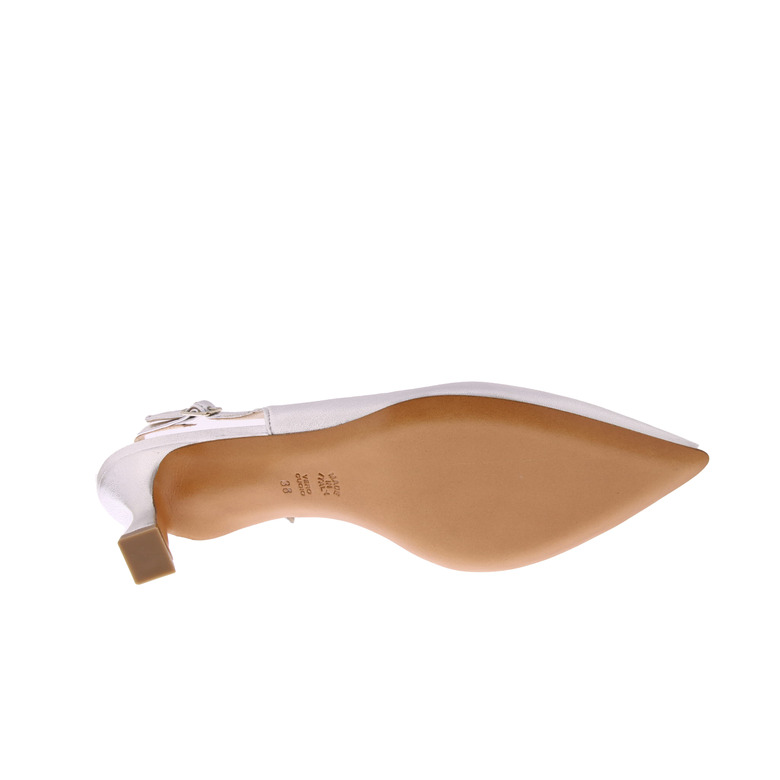 Enzo Di Martino slingbacks zilver 5