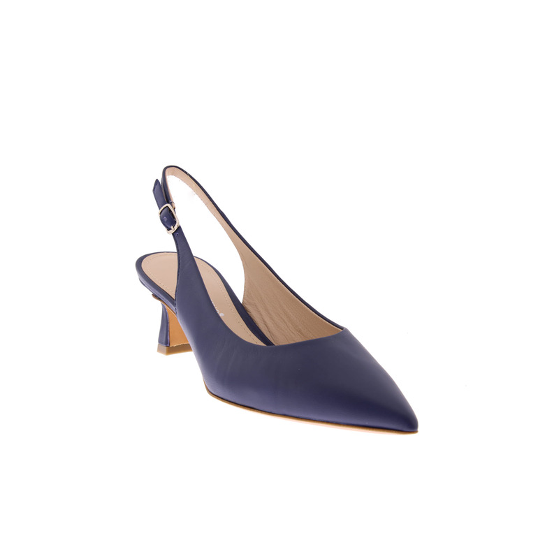 Enzo Di Martino slingbacks blauw 2