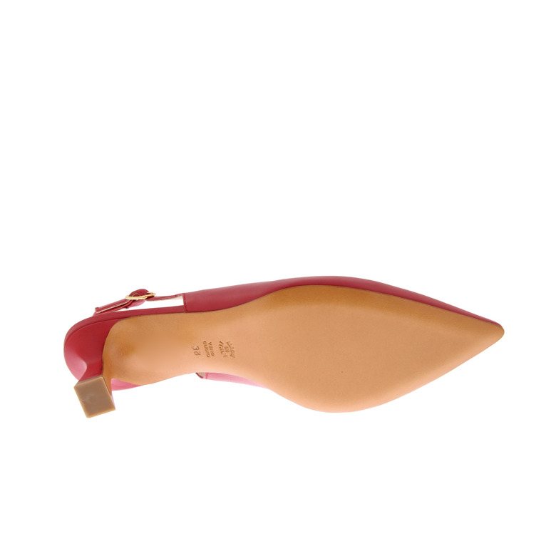Enzo Di Martino slingbacks rood 5