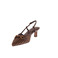 Tamaris slingbacks brown 3