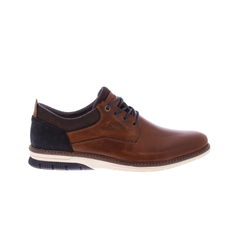 Rieker chaussures à lacets cognac 1
