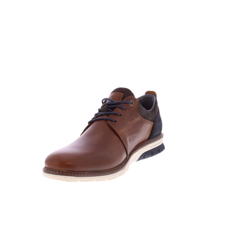 Rieker chaussures à lacets cognac 3