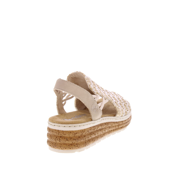 Rieker sandales beige 4