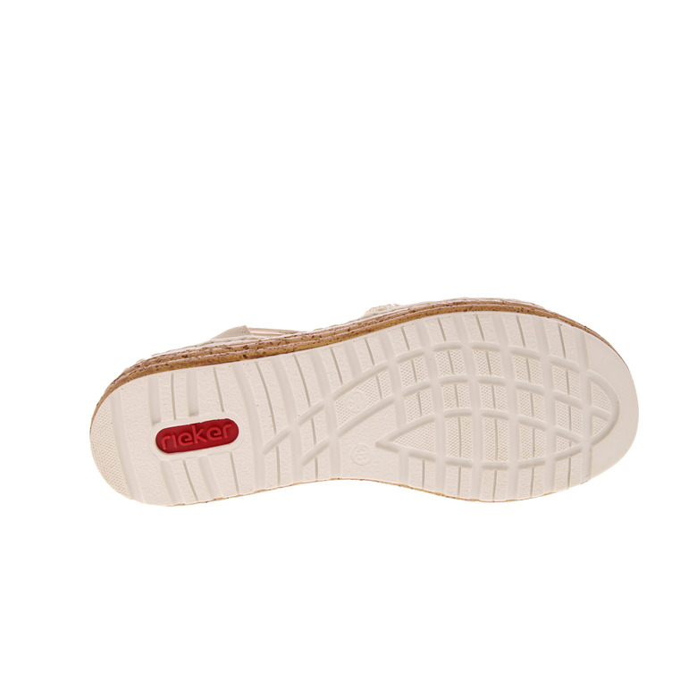 Rieker sandales beige 5