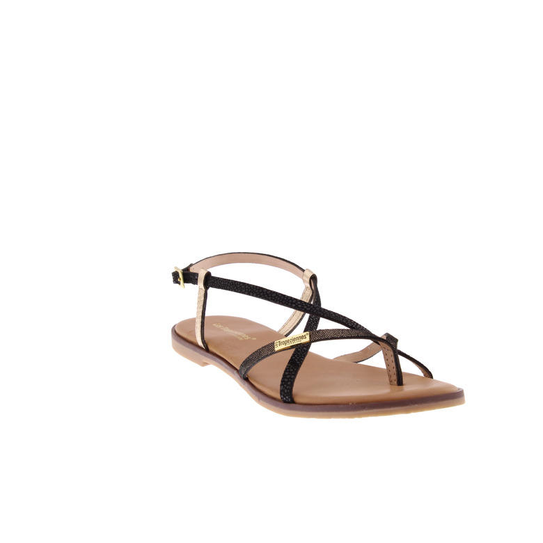 Les Tropeziennes sandalen zwart 2