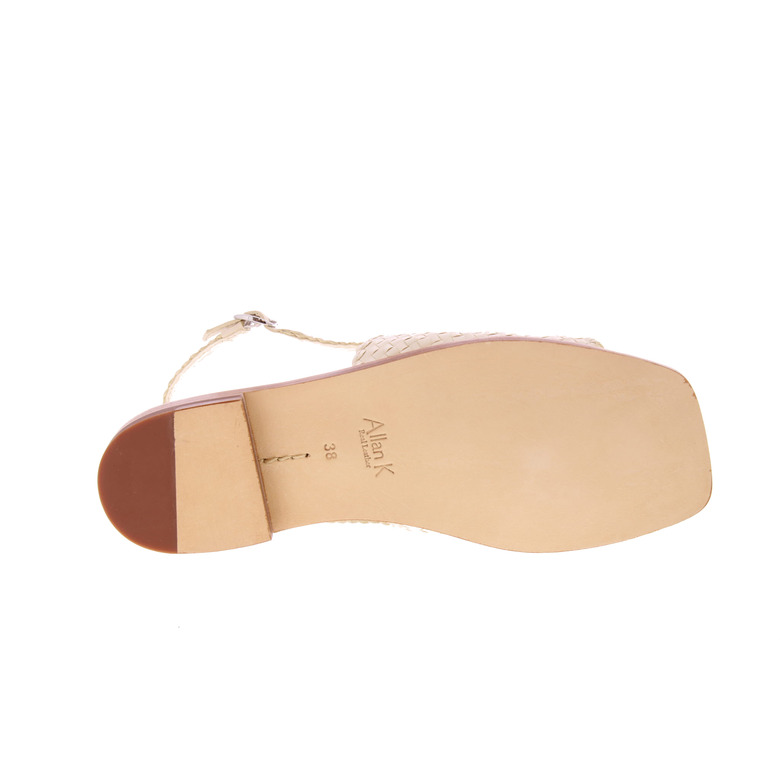 Allan K sandalen wit 5