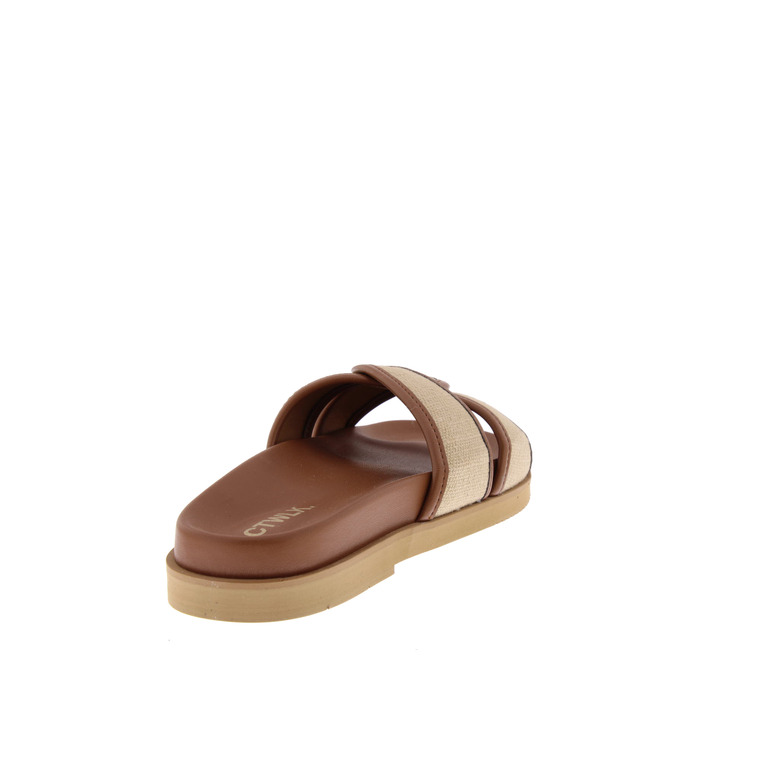 Ctwlk thong slippers camel 4
