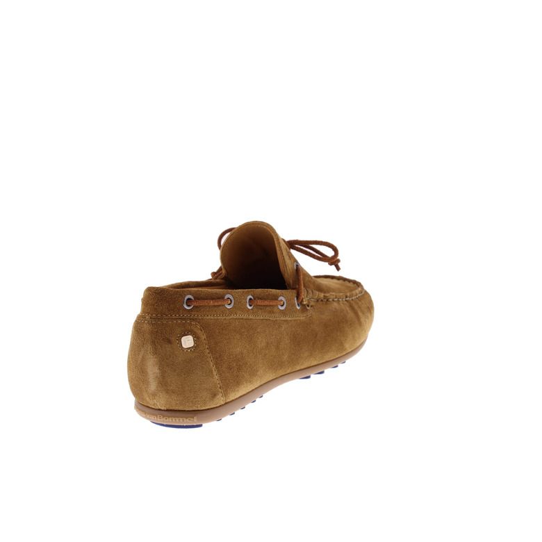 Floris Van Bommel chaussures bateau cognac 4