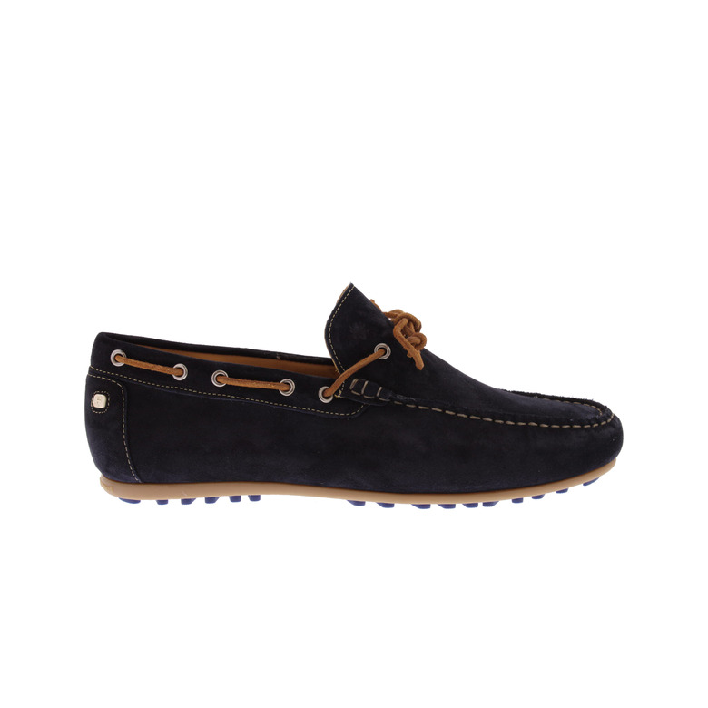 Floris Van Bommel chaussures bateau blue 1