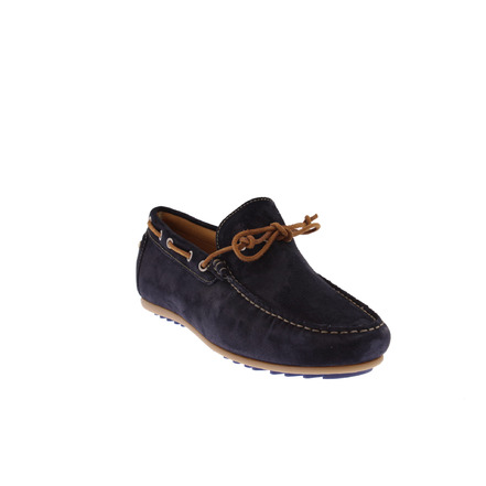Floris Van Bommel boat shoes bleu