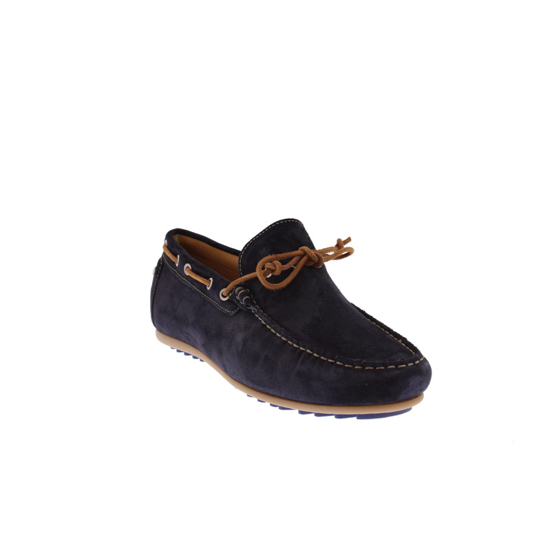 Floris Van Bommel chaussures bateau blue 2