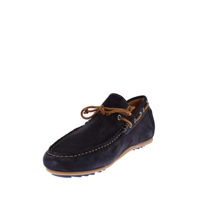 Floris Van Bommel chaussures bateau blue 3