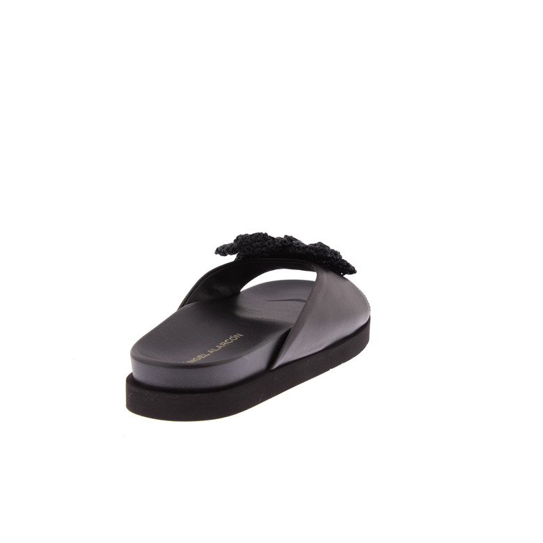 Angel Alarcon thong slippers black 4