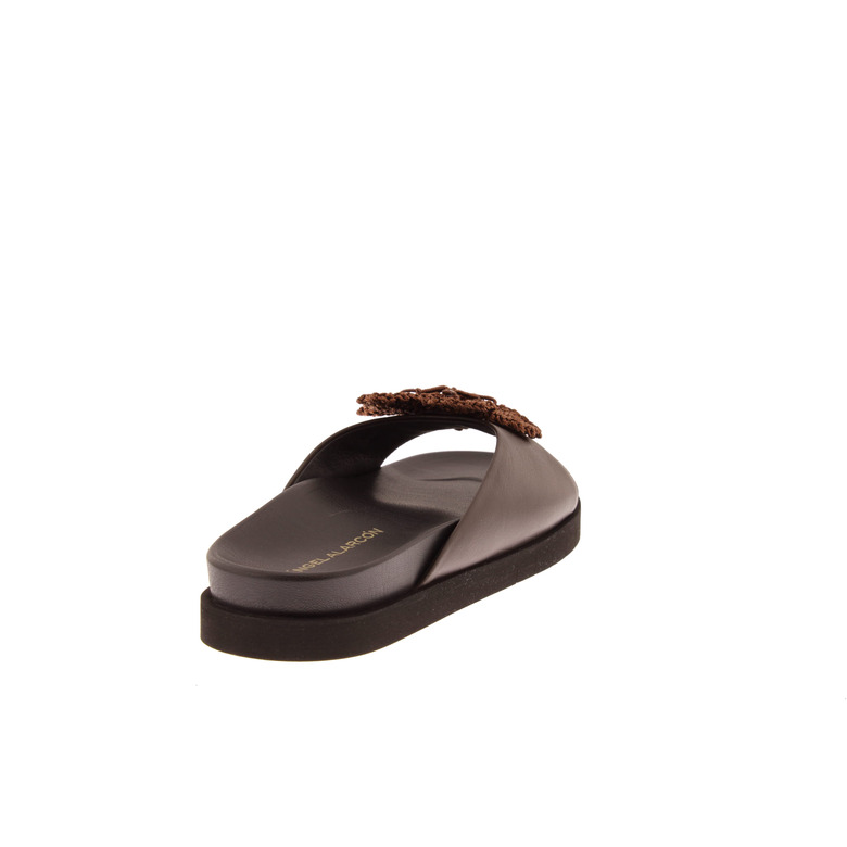 Angel Alarcon thong slippers brown 4