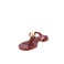 Angel Alarcon thong slippers red 3
