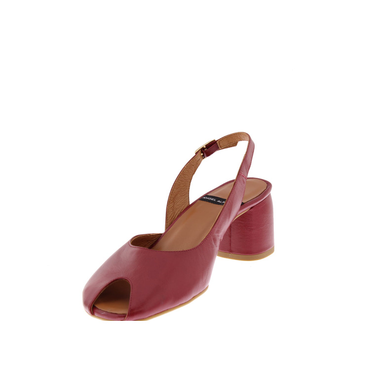 Angel Alarcon sandalen rot 3