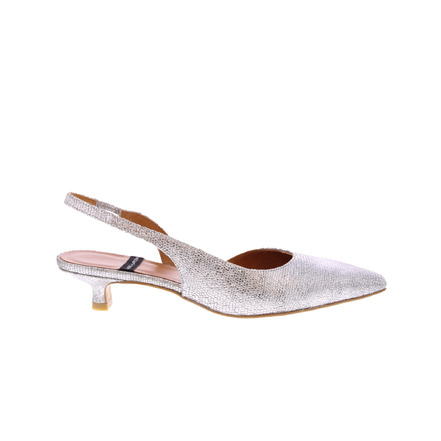 Angel Alarcon slingbacks silver