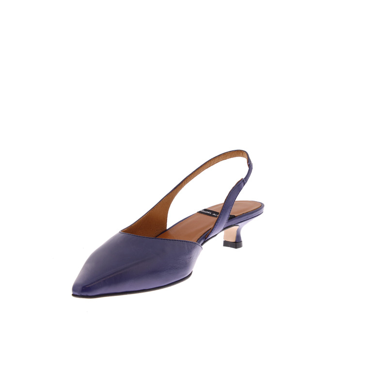 Angel Alarcon slingbacks blau 3