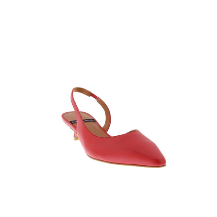 Angel Alarcon slingbacks red