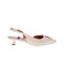Angel Alarcon slingbacks ecru