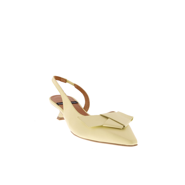 Angel Alarcon slingbacks gelb 2