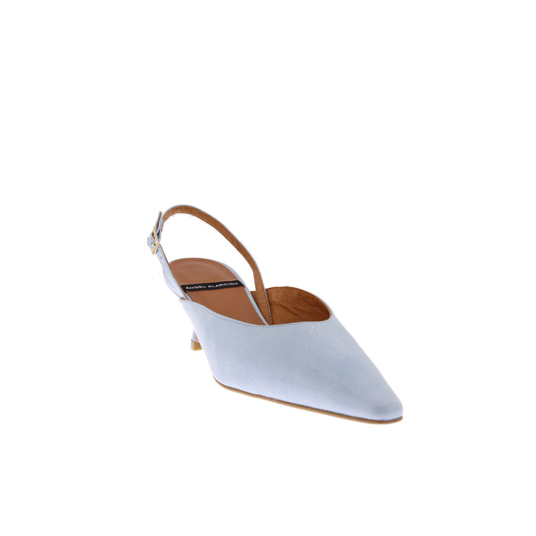 Angel Alarcon slingbacks blue 2